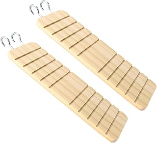 Ipetboom 2 Pçs Hamster Plataforma Chinchila Brinquedos Hamster Mastigar Brinquedos Escalada Brinquedos Pet Escada De Escalada Hamster Escada De Brinquedo Ouriço Escada De Escalada Fácil