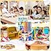 Gilprop 336 Pcs Christian Coloring Book Bulk with Crayon Religious Kid Coloring Books Mini Bible Story Activity Booklet Jesus Party Favor Gift for Holy Communion Art Sunday School Christmas DIY Craft