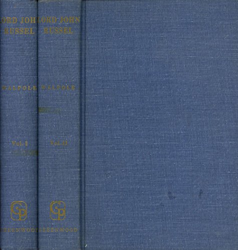 The life of Lord John Russell B0006BW9AM Book Cover