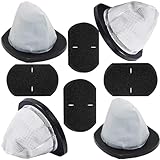 4 Pack 2030 Filters Replacement for Bissell Vacuum Models 2030, 2030B, 2030J, 2030K, 2030L, 2030H, 2030V, 2030X, 2030Z, 2030U, 3346, 3346W, 20303, 20306, 20307, 20309, Compare to Part # 1611501