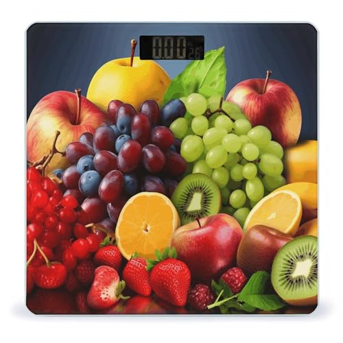 Báscula digital para cuerpo con vidrio templado miniatura 1
