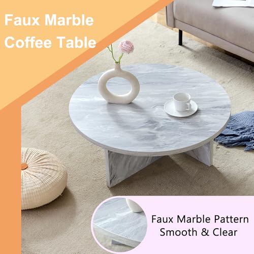 Luxury Marble Coffee Table Modern