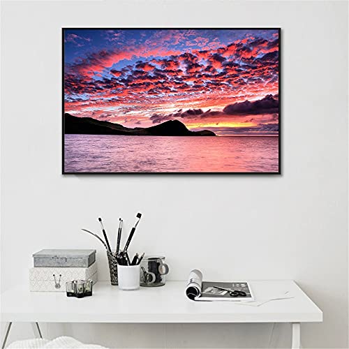Peinture au Diamant Adultes 5D Ciel de couleur Grand Format Mosaïque pour Décorer le Salon