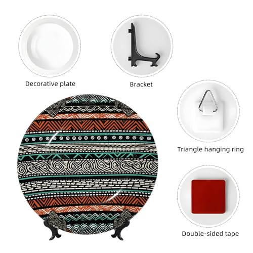 Assiette décorative en porcelaine cadeau idéal crémaillère