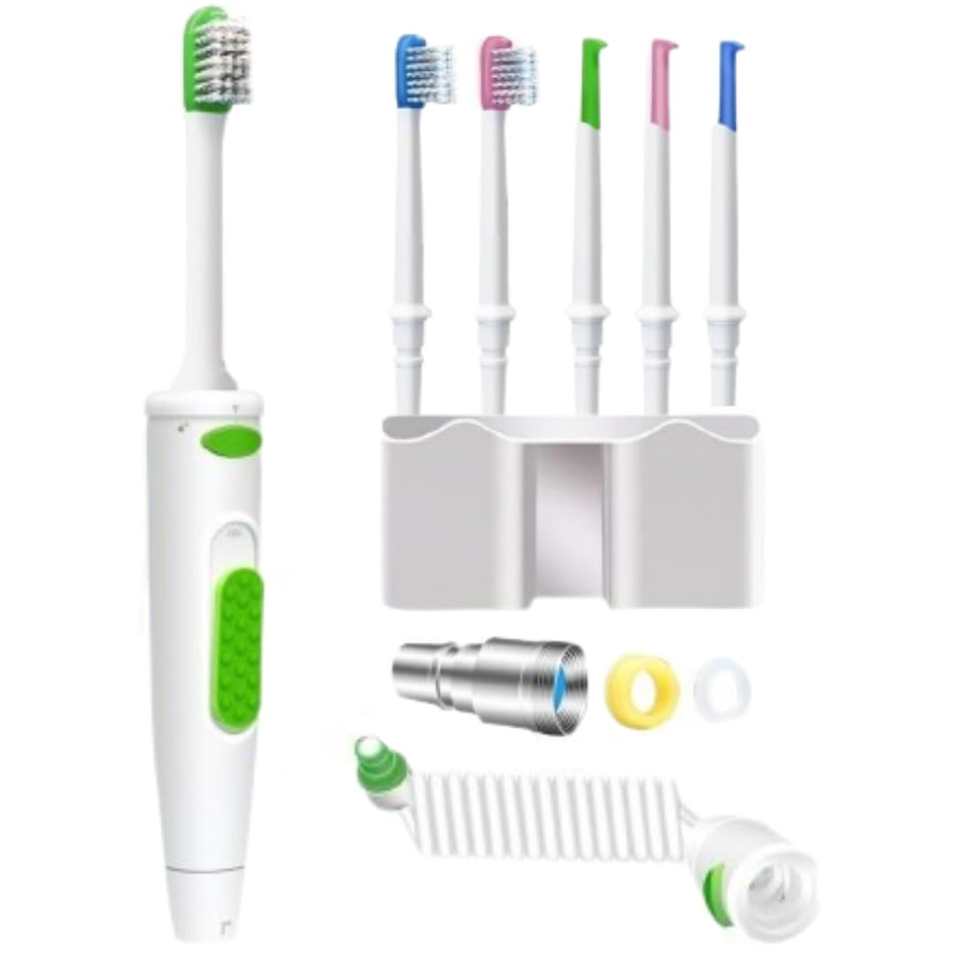 GHDENT SH16 Diş Fırçalı Ağız Duşu 6 Başlıklı ve Askılıklı
