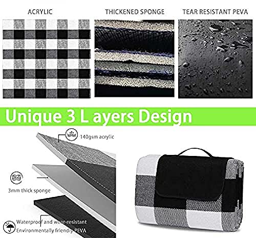 Couverture de plage étanche 200x200cm pour camping - 6