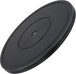 2 Pack 30cm Lazy Susan Turntable Rotating Stand with Steel Ball Bearings 360 Degree Sturdy Pivot for Monitors, Telly, Speakers, Plants and Home Organizer