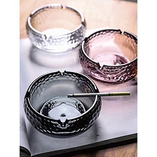 Asbakje Nordic Style Crystal Hammer glazen asbak Office Living Room Europese decoratieve ornamenten Hotel Asbak voor… - Image 8