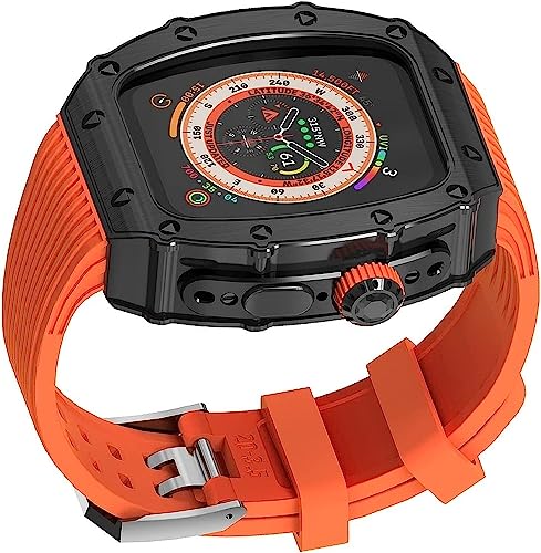Boîtier de montre en acier inoxydable premium avec bracelet intégré étanche