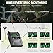 Phenyx Pro UHF Stereo Wireless in Ear Monitor System, Wireless IEM, 900MHz Band Selectable Frequency, Rack Mountable, 160 ft. Operation, Suitable for Stage, Studio, Exhibit, Lecture, Speech (PTM-10)