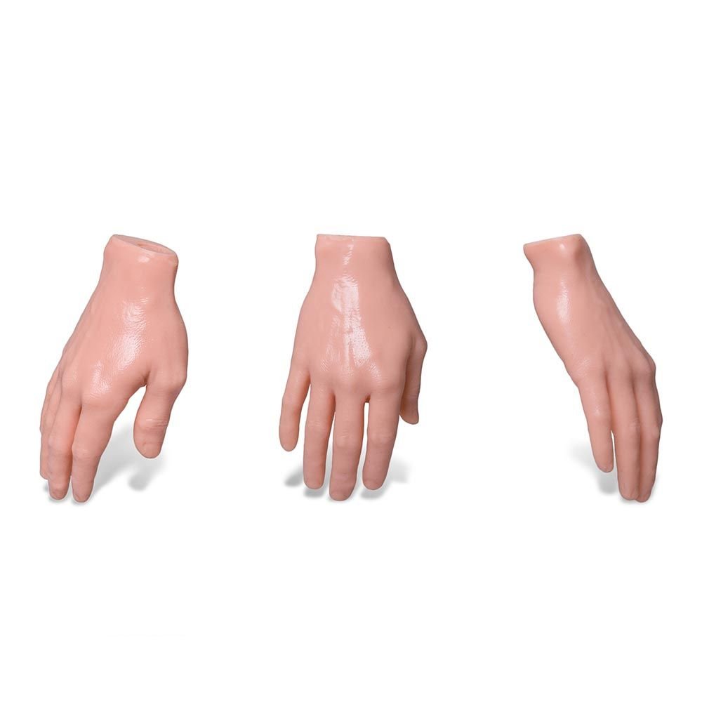 A Pound of Flesh Practice Tattoo Hand Silicone Tattooing Fake Skin for Practice or Display Professional Quality - Left Hand, Fair Skintone : Beauty & Personal Care
