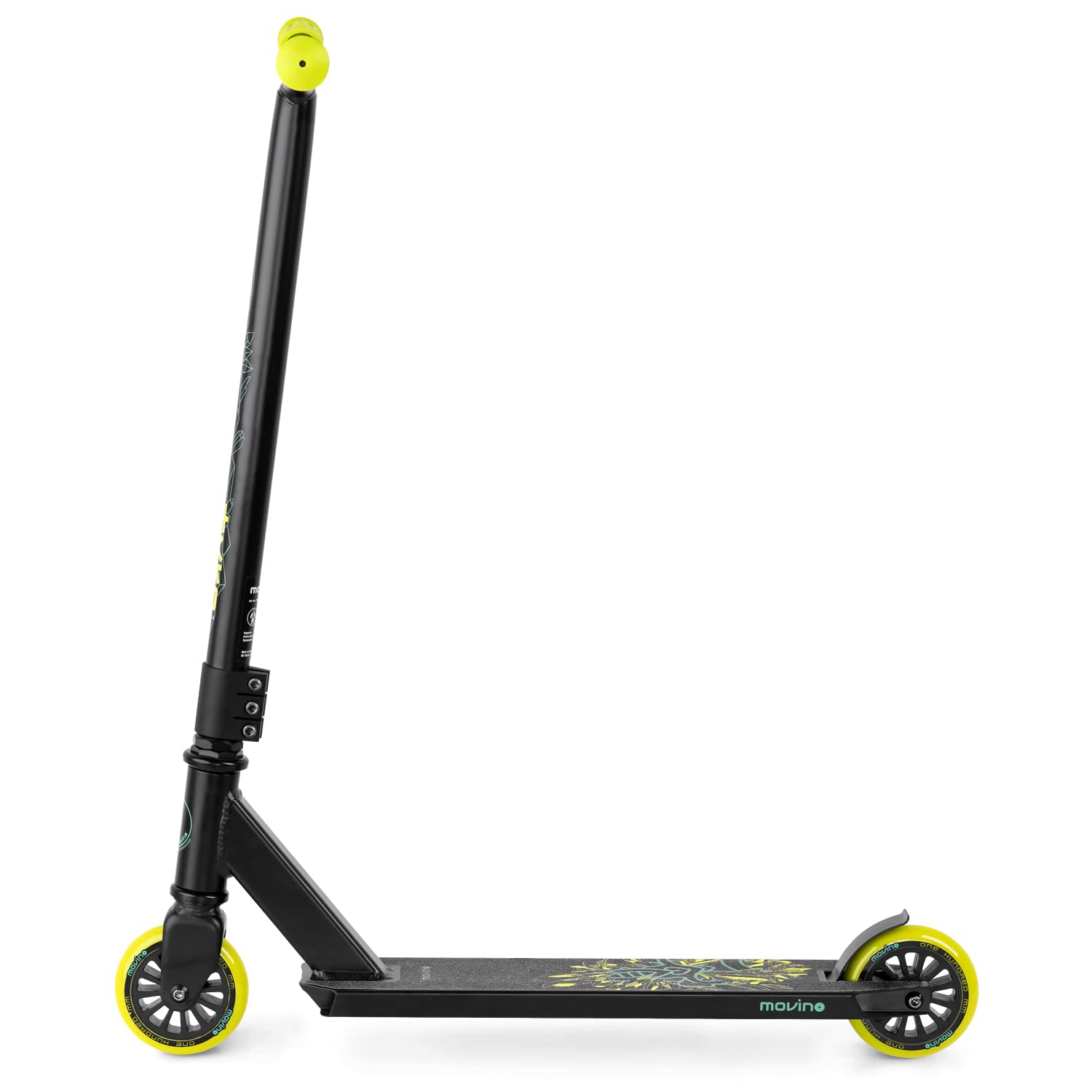 Movino Tyro hulajnoga | hulajnoga freestyle | ABEC 9 | hulajnoga dla dzieci | kierownica 100 mm | podstawa z aluminium 6061 | waga 2.9 kg