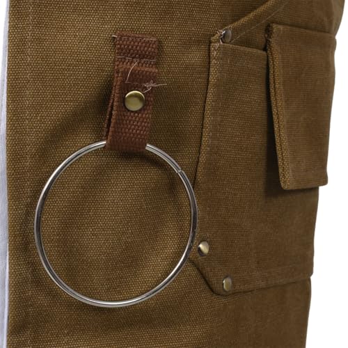 Delantal resistente de lona pesada para carpinteros miniatura 7