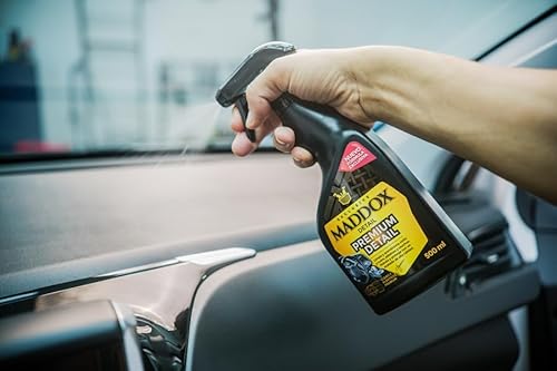 Maddox Detail - Premium Detail 500 ml | Reiniger und Glanzmittel für Autoinnenräume | Auto Reinigungsset | Kunststoffpflege & Gummipflege | Kunststoffpflegemittel | Armaturen Pflege Auto