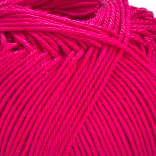Image of YarnArt Begonia 100% Cotton, Pure Premium Soft Cotton for Knitting Crochet and Amigurumi, Shiny Colors 1.76 Oz (50g) / 185 Yrds (169m) (6358)