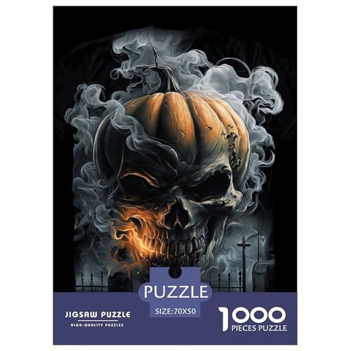Calabazas Jumbie 1000 Piezas Rompecabezas Juego De Familia Clásico Puzzle Desafío De Color para Regalos De Viaje, Presente 70x50cm/1000pcs