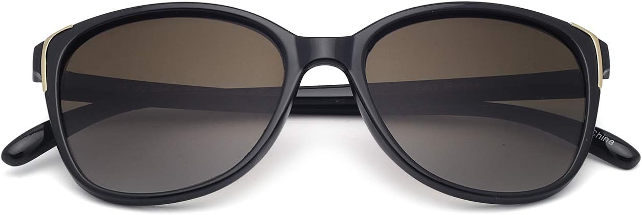 Cat Eye Sunglasses for Women Polarised Fashion Metal Decoration