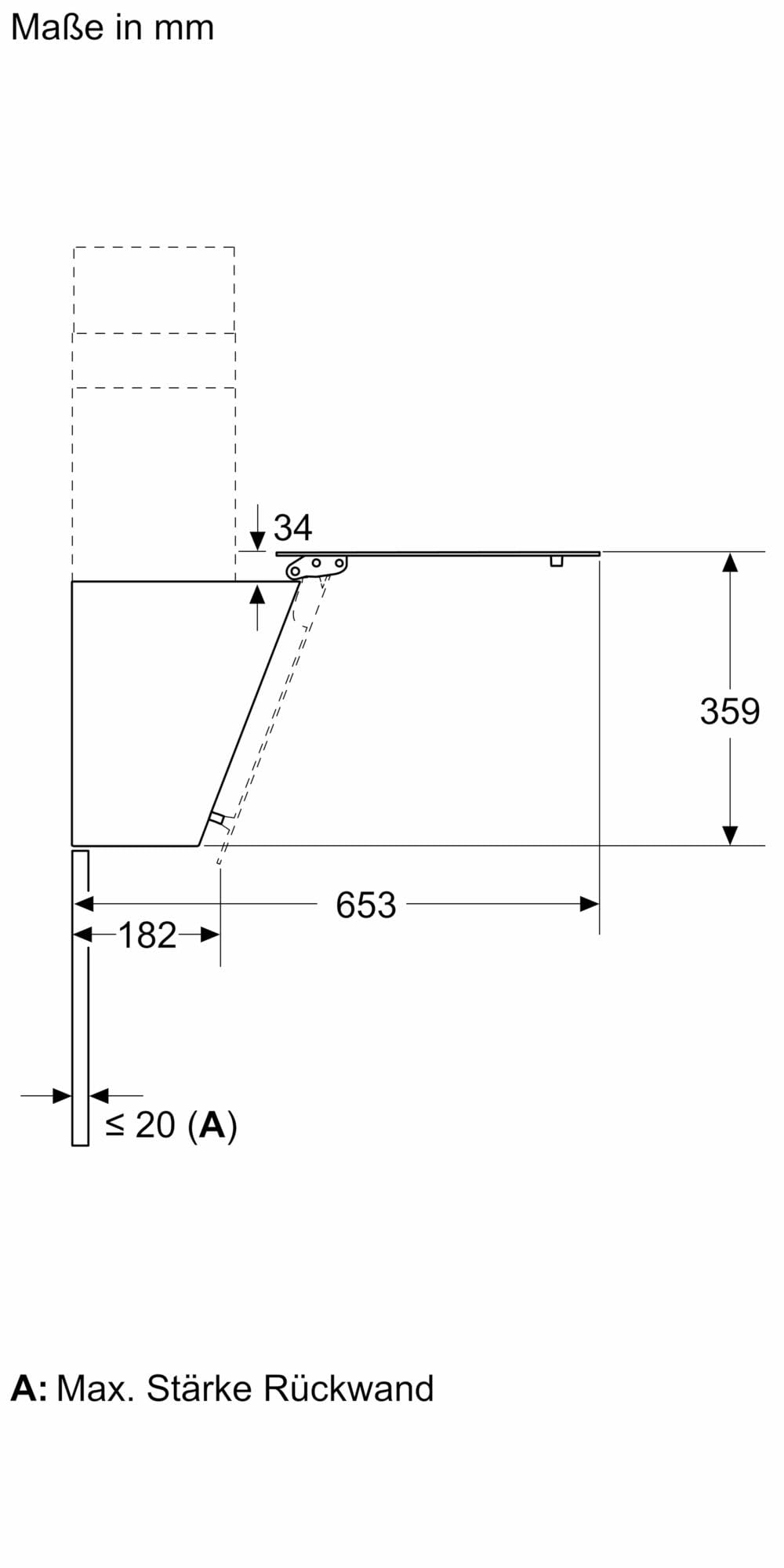 Siemens Okap ścienny LC65KDK60 iQ100 do montażu na ścianie, szerokość 60 cm, intensywny poziom, oświetlenie LED, TouchControl, metalowy filtr smarowy, czarny