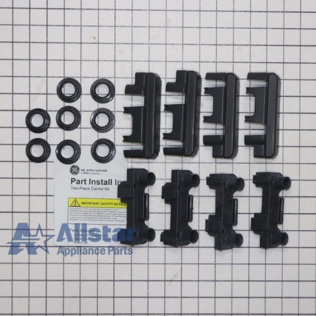 WD01X35298 Dishwasher Dishrack Carrier and Roller Kit