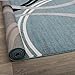 Rugshop Modern Wavy Circles Design Area Rug 5' 3