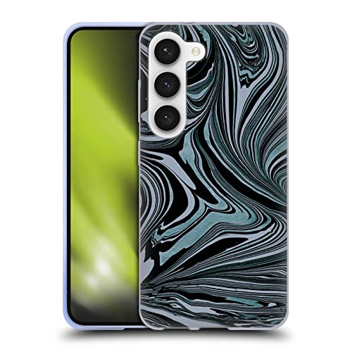 Funda para Samsung S23 de gel LebensArt azul oscuro ideal para oficina y ciudad