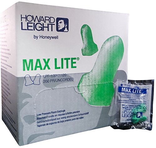 Howard Leight Max Lite Disposable Earplugs Without Cord - MS92250 2 Box product thumbnail 2