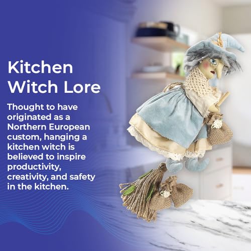 SAGEFINDS-Enchanting-Kitchen-Witch-Good-Luck-Cooking-Doll-Kitchen-Home-Decoration-13-H SAGEFINDS Enchanting Kitchen Witch Good Luck Cooking Doll Kitchen Home Decoration 13 H
