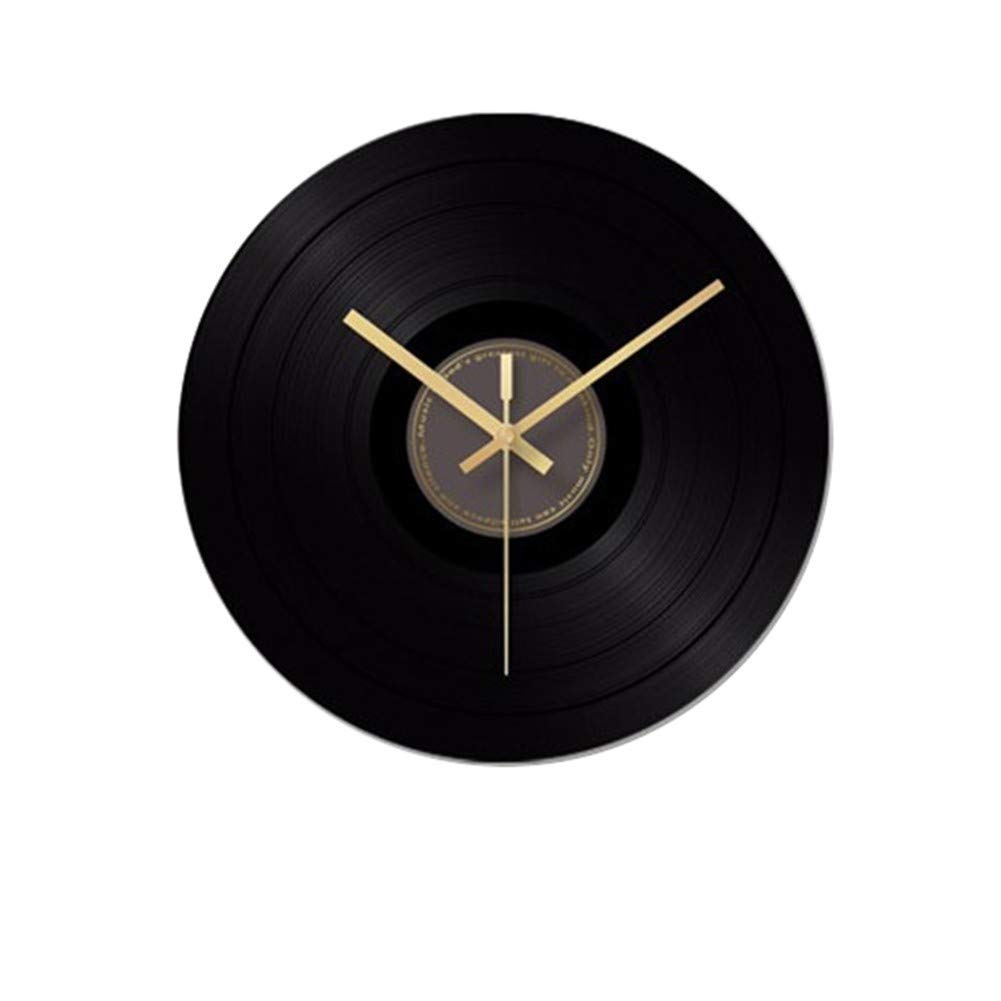Horloge d'art rétro au design créatif et finitions soignées pour salon