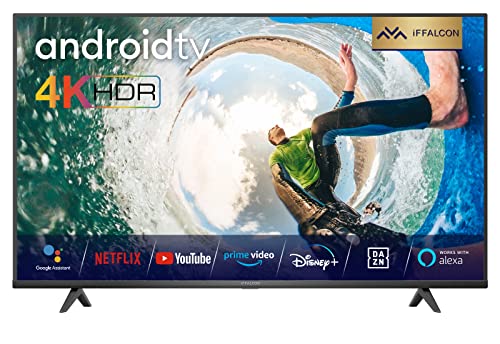 iFFALCON 43K610 - Smart TV de 43" con 4K Ultra HD Android TV (HDR 10, MEMC, WiFi, Micro Dimming, Dolby Vision, Google Assistant y Alexa, Chromecast Built-in)