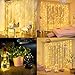 Produktbild Aitsite LED Lichtervorhang, 300 LED Lichterkettenvorhang 3m * 3m USB Powered Fernbedienung IP65 Wasserfest 8 Modi Lichterkette für Weihnachten Hochzeit Party Schlafzimmer Fenster Deko