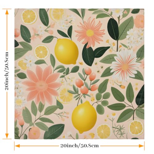 Servilletas de Tela Set de 6 50.5x50.5 cm Multicolor miniatura 2