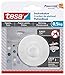tesa® Deckenhaken Tapeten & Putz - selbstklebender Haken - ideal zur Befestigung von Deko-Objekten - hält bis zu 0,5kg/Haken - spurlos ablösbar