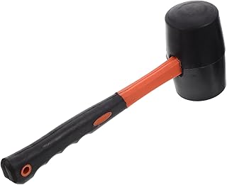 Artibetter 1pc Hammer Ceramic Tile Rubber Handle
