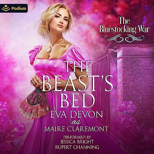 Diseño de la portada del título The Beast's Bed