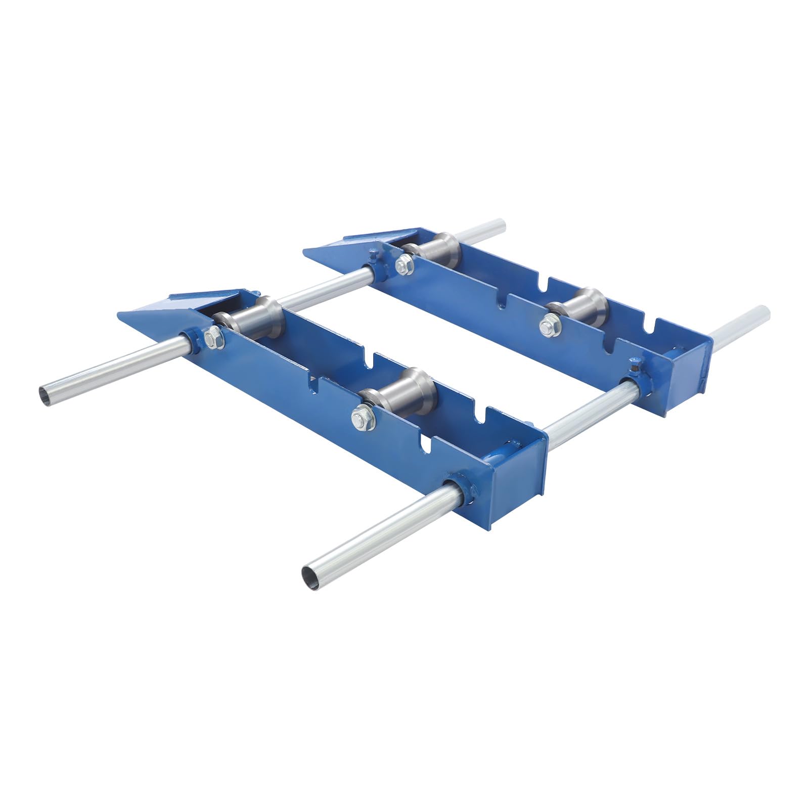 Dozownik kabli Cable Caddy z 3-stopniową regulacją tylną rolką do cewek okrągłych Ø 30-120 cm i szerokości do 170 cm, pomoc w rozwijaniu bębna kablowego z hartowanej stali