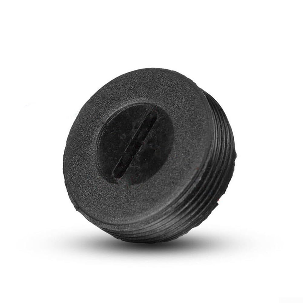 Tappo porta spazzole in carbone per elettromeccanica, 2 pezzi, tappo in plastica nera, 13 14 15 16 18 20 22 mm (14 mm)