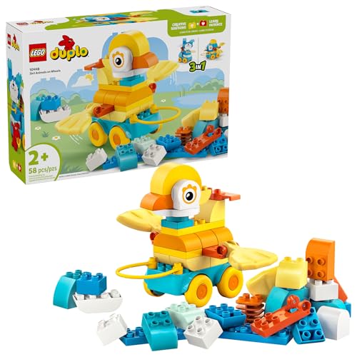 LEGO DUPLO Town 3 in 1 Animals on Wheels...