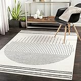 teppich quadratisch 130x130 FAMILIENFREUNDLICH: Leichter, robuster und langlebiger Wohnzimmerteppich, modern und resistent gegen alltägliche Verschmutzungen durch Kinder oder Haustiere. Besonders pflegeleicht, frei von Schadstoffen und hypoallergen nach Öko-Tex Standard 100 zertifiziert