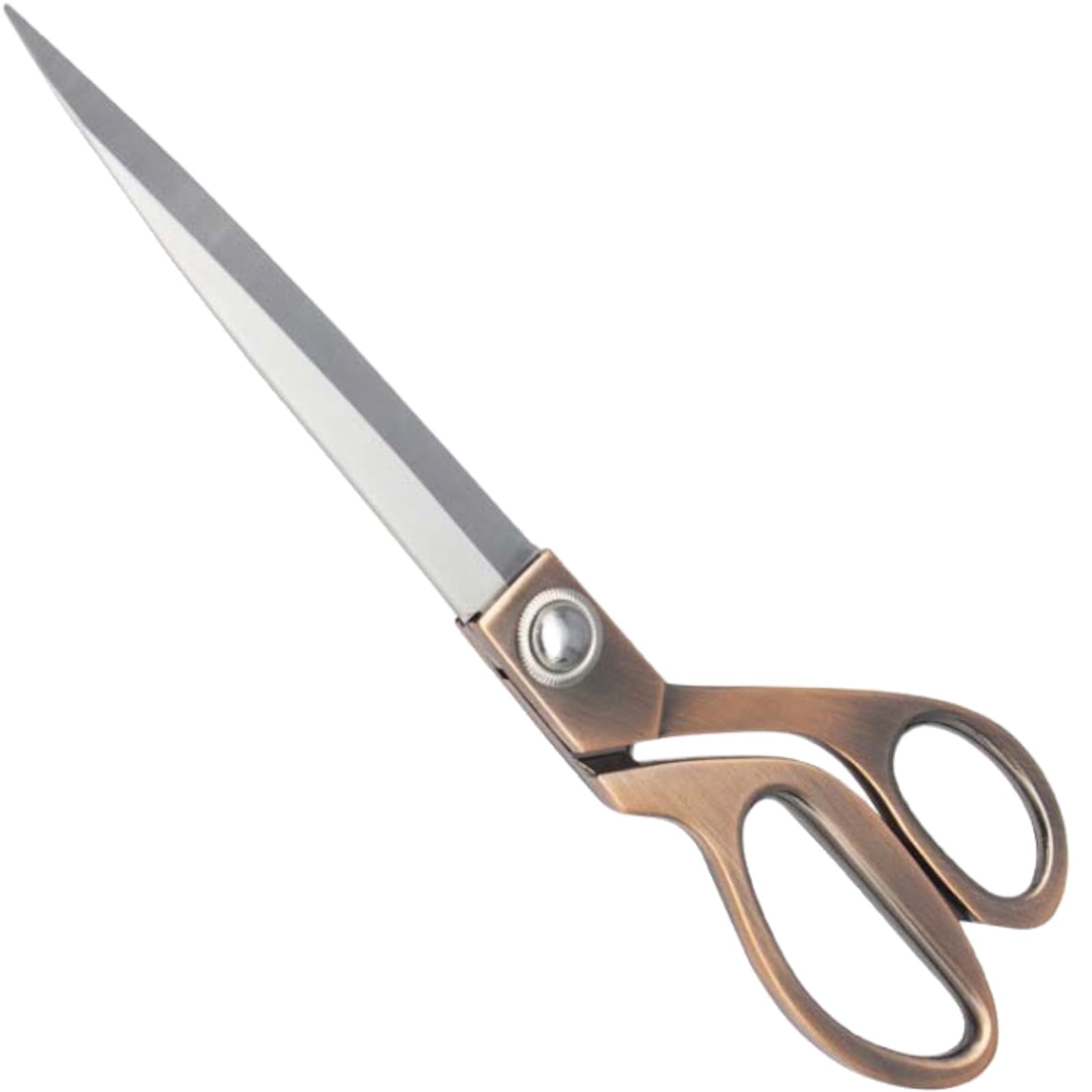 10.5'' Copper Fabric Scissors Stainless Steel sharp Tailor Scissors clothing scissors Professional Heavy Duty Dressmaking Shears Sewing Tailor
