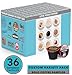 Perfect Samplers Dark Roast Coffee Pod Variety Pack - Pack for Keurig K Cups Coffee Makers, Bold 36 Count