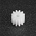uxcell 40pcs Plastic Gears 12 Teeth Model 122A Reduction Gear Plastic Worm Gears for RC Car Robot Motor