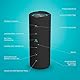 Lamax Sounder2 Play Bluetooth Lautsprecher, 24 Stunden Hörvergnügen, Hervorragende 24 W Leistung, Visuelle Effekte, Bluetooth 5.3, IP67 Wasserbeständigkeit, Mikrofon für Anrufe