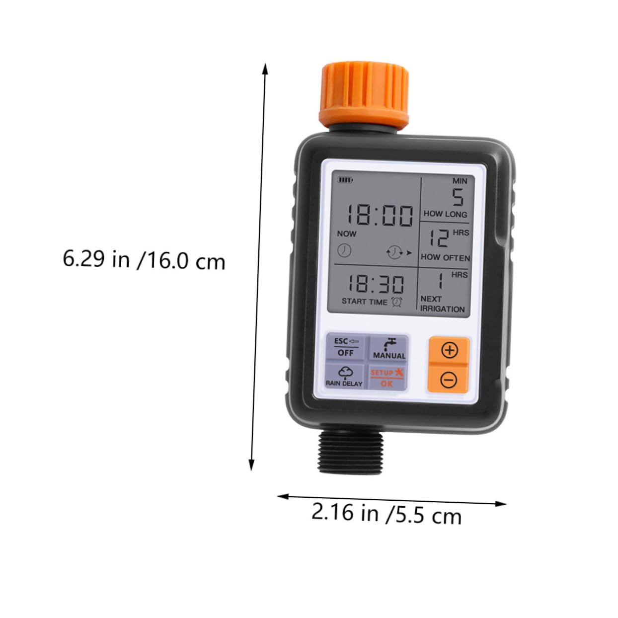 BCOATH Outdoor Digital Watering Timer Garden Watering System Timer Irrigation for Lawns Plants
