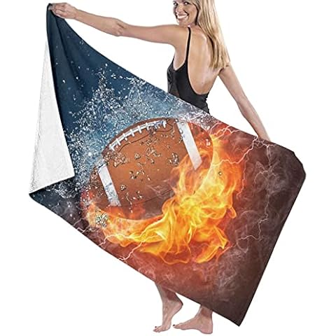 SNAPMADE Sports-Themed Oversized Bath Towel Cover