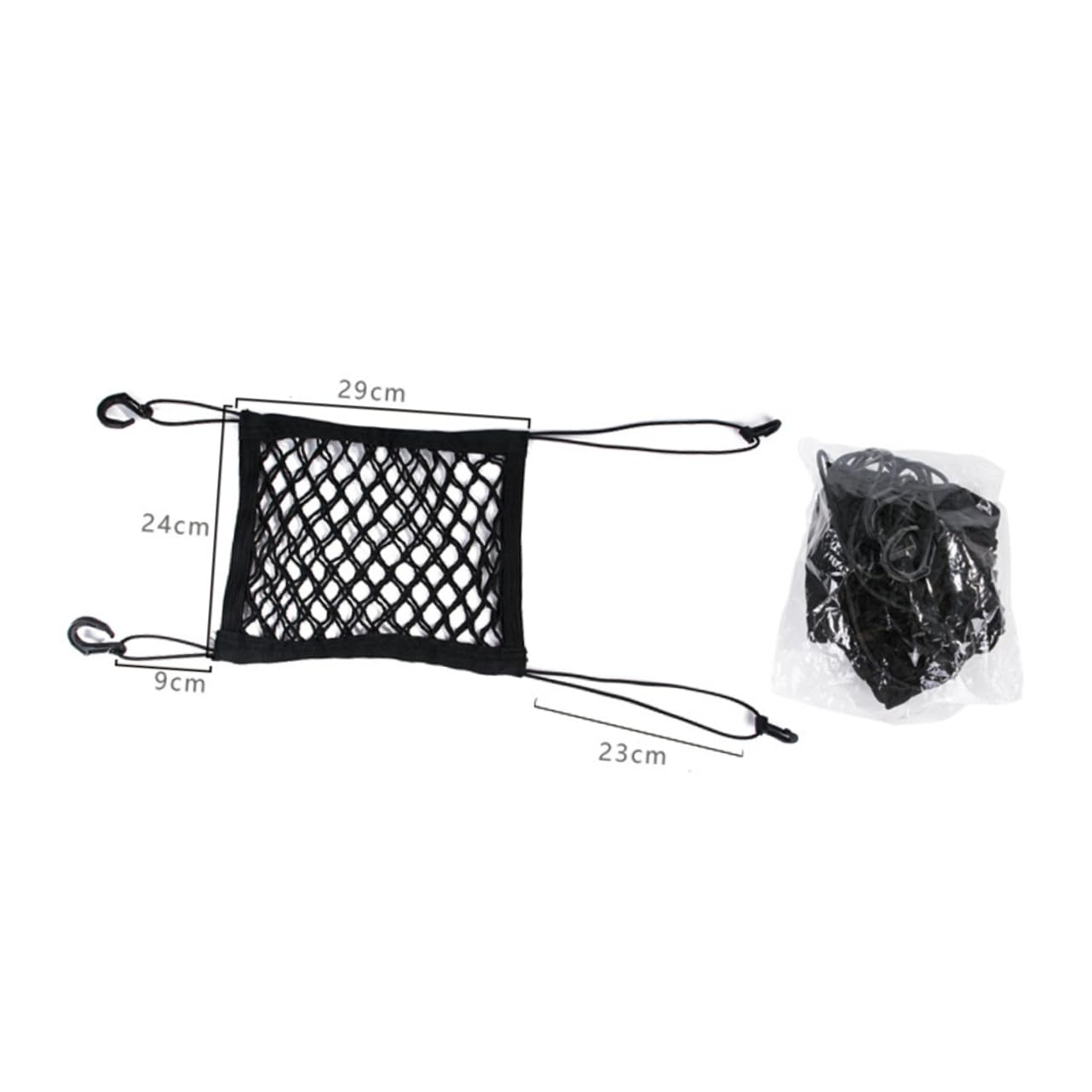 Totority Dog Safety Net for Car Oxford Fabric Vehicle Isolation Network Easy to Install and Store Pet Barrier