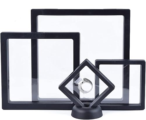 ONTWK - Caja de almacenamiento de joyas de película fina, para colgar joyas, joyería de almacenamiento para anillo, collar, pulsera, pendientes,