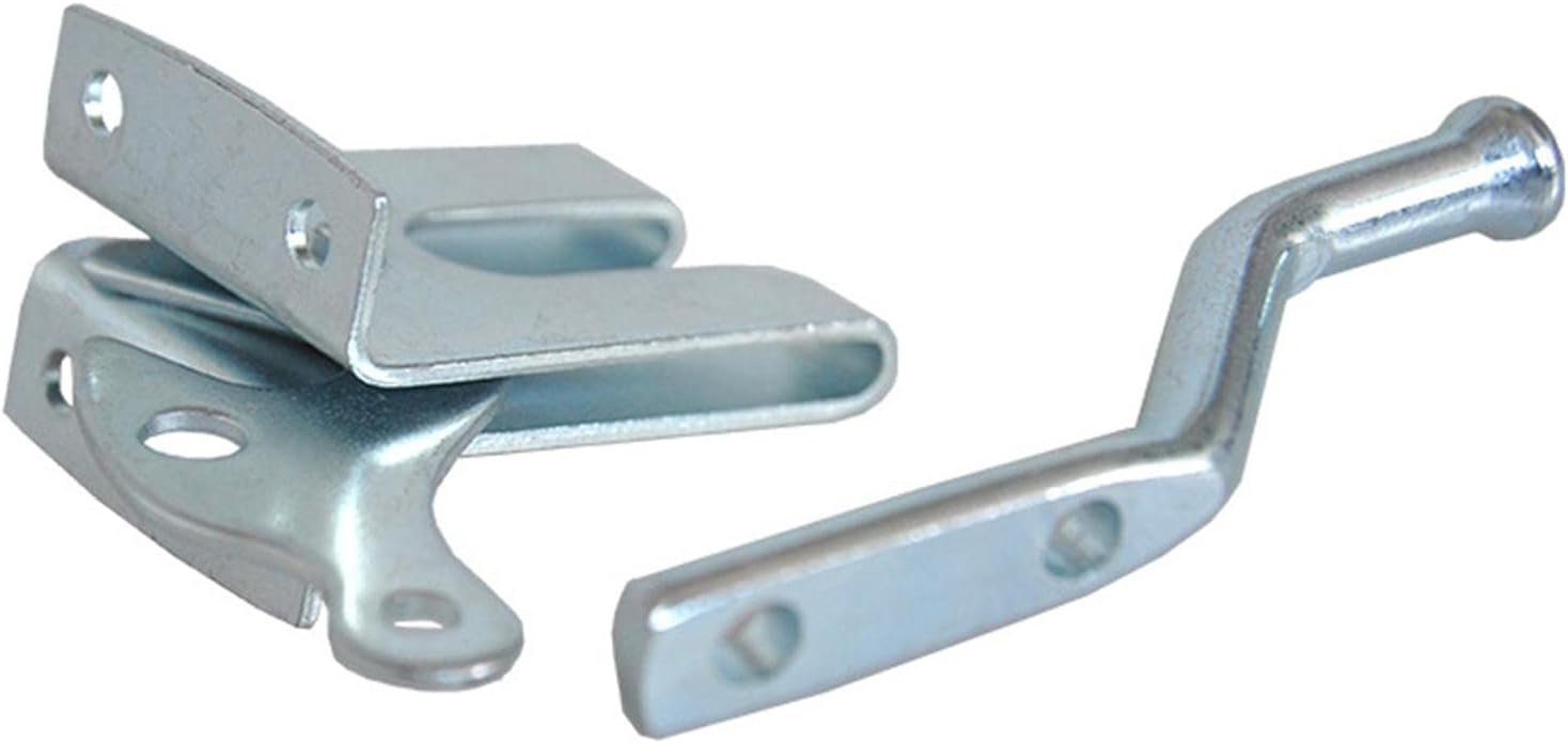 SNAPPSY® Iron Self Locking Gate Latch Gravity Safety Garden Door latches Gate Catch