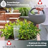 Scheurich Copa XL nawadnianie dozownik wody kulka nawadniająca zielona przezroczysta