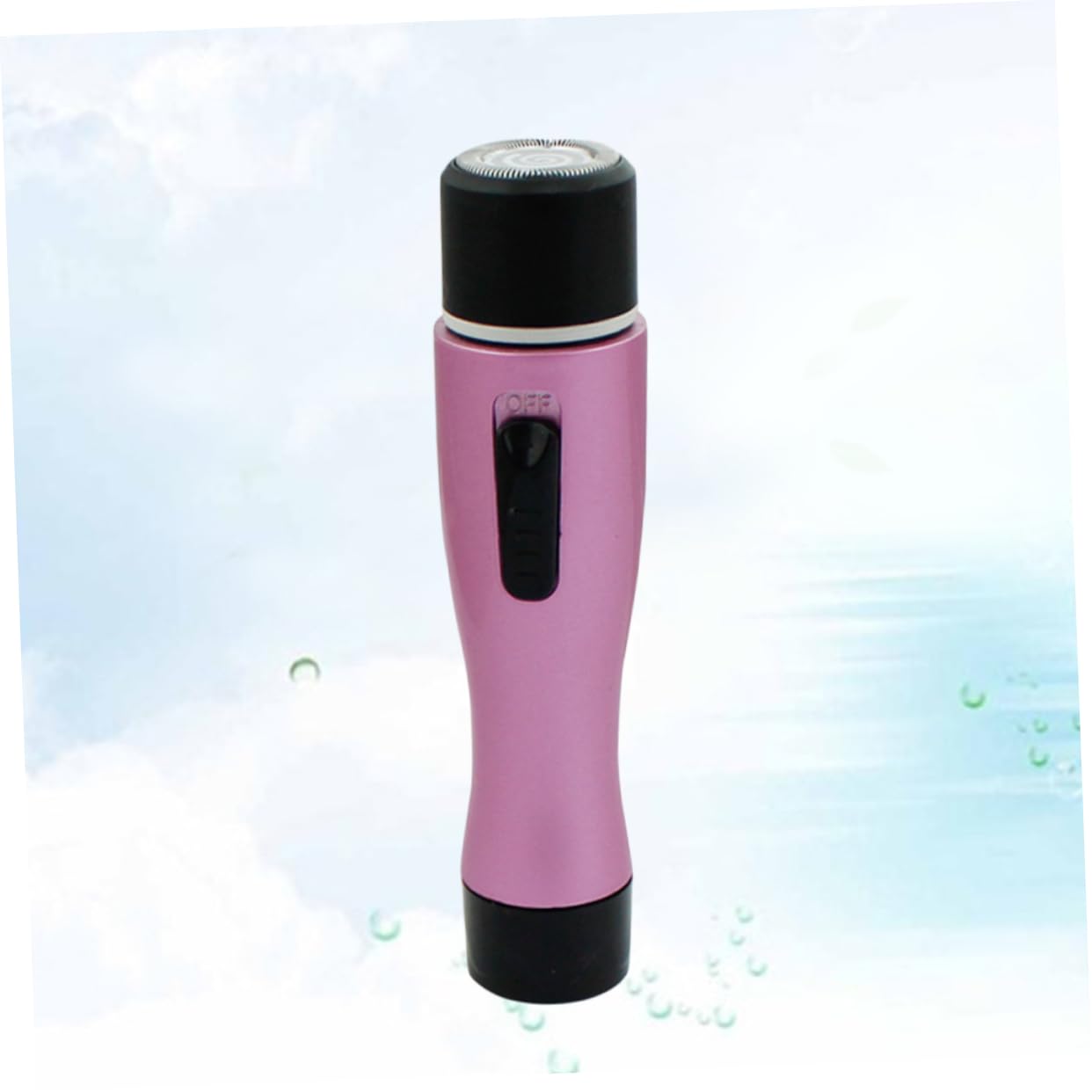 FRCOLOR 3pezzi Rasoio Elettrico Mini Per Donne Epilatore Portatile Per Ascelle Gambe e Bikini Rimozione Dei Inossidabile Design Ergonomico Per