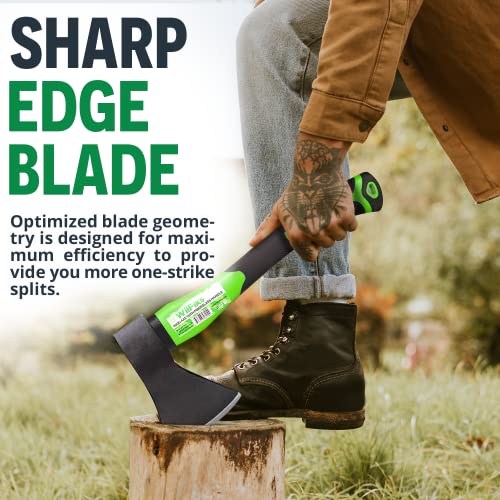 Wilfiks WGT620511 WGT620510 Chopping Axe, 15 Inch Camping Outdoor Hatchet For Wood Splitting And Kindling thumb #3